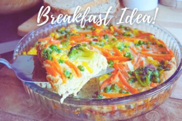 Egg, Milk, Bread & Vegetable Combo Breakfast for Kids : Quick, Healthy & Delicious Meal !