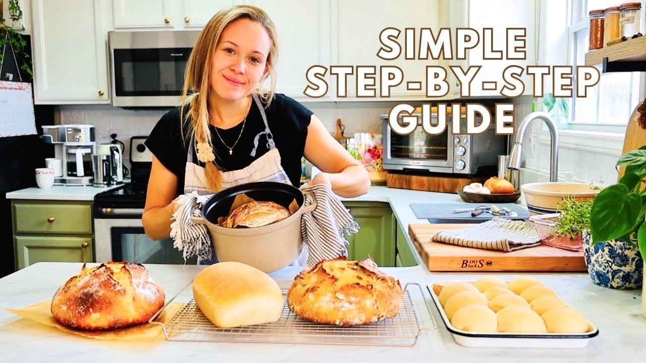 My Easy GUIDE To Making Foolproof SOURDOUGH BREADS | BAKE WITH ME My Easy GUIDE To Making Foolproof SOURDOUGH BREADS | BAKE WITH ME