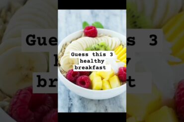 these are 3 healthy breakfast ideas you wish you knew #shorts #shortsvideo #food #breakfastidea