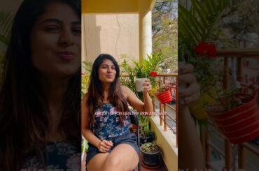 Super easy sugar free healthy breakfast smoothie recipe for healthy skin hair #shorts #youtubeshorts