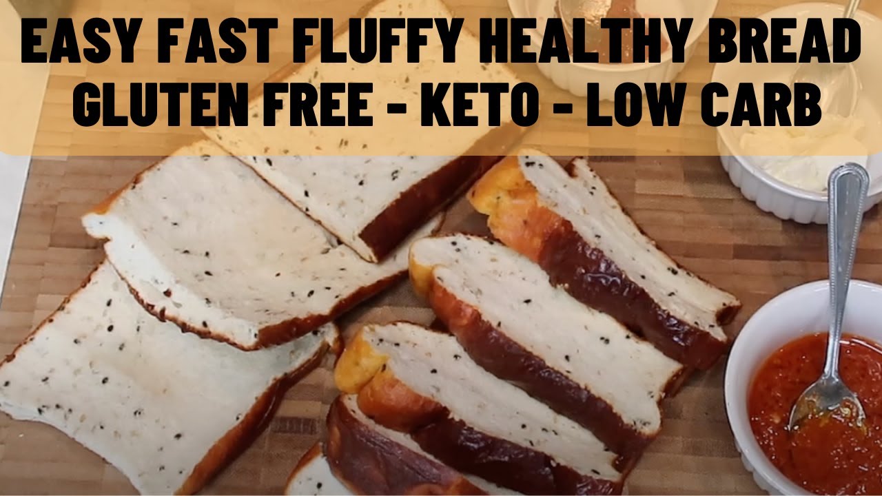 Easy quick healthy recipe keto and low-carb bread sugar free and diabetic friendly and gluten free Easy quick healthy recipe keto and low-carb bread sugar free and diabetic friendly and gluten free