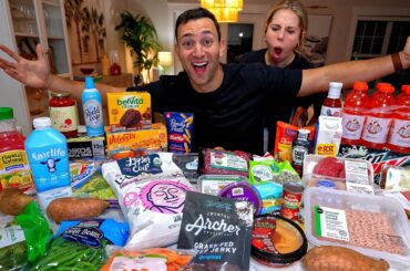 Massive High Protein/Low Calorie Grocery Haul + Quick Meal Prep Recipes!