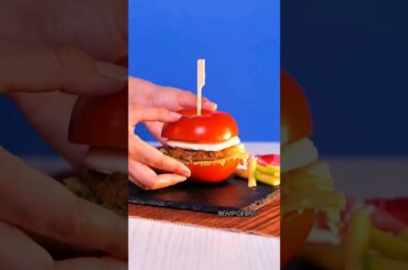 Healthy food recipes of the day!#5minuterecipes #healthyburger #healthyfoodideas #healthydessert