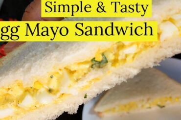 Egg Mayo Sandwich | How to Make Mayonnaise Sandwich | LunchBox Recipes