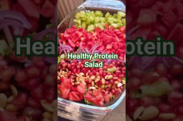 Protein Salad Recipe | Healthy  Salad | Cobb Salad #protein #salad #shorts