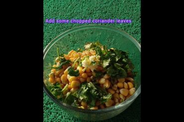Easy and healthy corn salad.weight loss salad.sweet corn recipe. #shorts#short