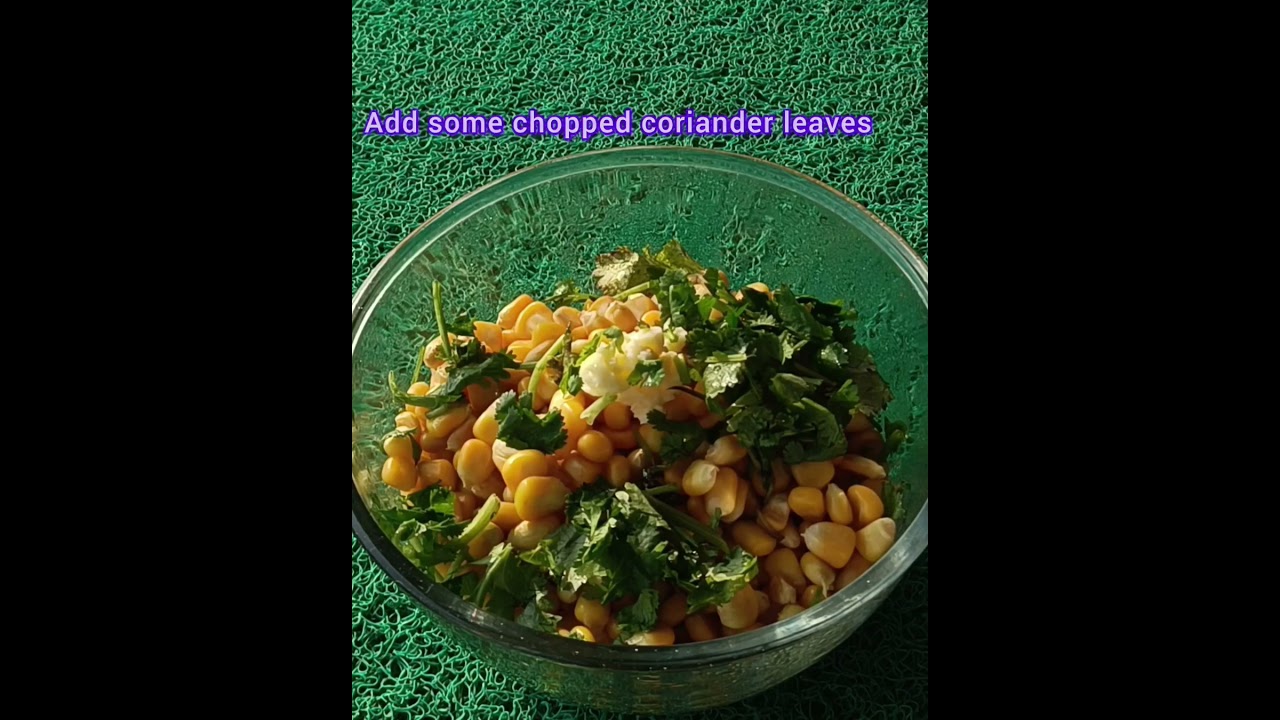 Easy and healthy corn salad.weight loss salad.sweet corn recipe. #shorts#short Easy and healthy corn salad.weight loss salad.sweet corn recipe. #shorts#short