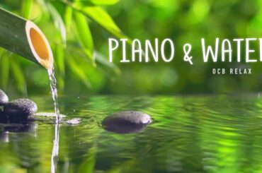 Relaxing Piano Music & Water Sounds 24/7 - Ideal for Stress Relief and Healing
