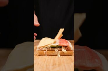 ASMR Crab Avocado Sandwich #shorts