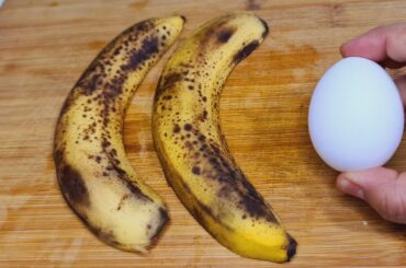 Just add Eggs with Bananas it's so delicious,  BREAKFAST RECIPE.Healthy Breakfast recipe.