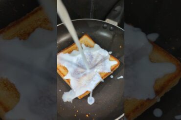 Cheesy Milk bread toast #shorts #shortvideo #shortsvideo #shortfeed