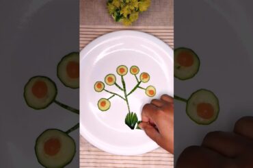 #cucumbercarving #art #cuttingfruit #vegetableart #saladcarving #vegetablecarving #painting #craft