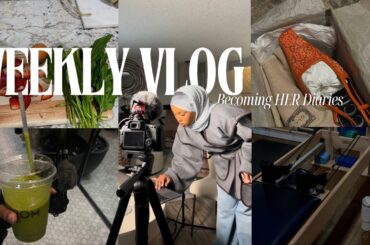 Becoming HER Diaries | Pilates, Work days, Dinner Dates, Healthy Meals, Seeing My Bestie