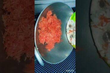 gajar halwa recipe #shorts  #healthyrecipes #viral #recipes #