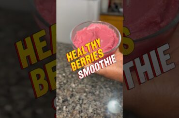 Healthy berries smoothie #healthy #smoothie #weightloss