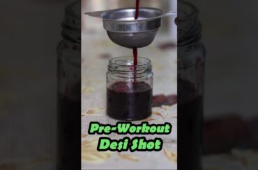 Bodybuilding Desi Pre-Workout Drink #bodybuilding #shorts #ytshorts #viral