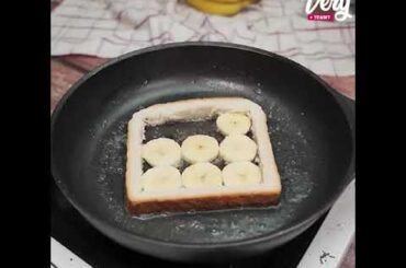 1 banana and 2 eggs! Make this delicious and healthy recipe for your breakfast! .Very Yummy