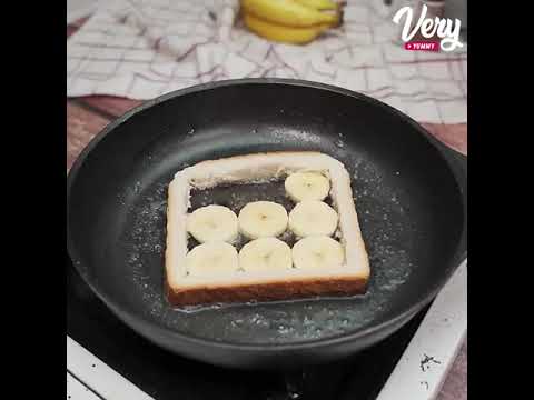 1 banana and 2 eggs! Make this delicious and healthy recipe for your breakfast! .Very Yummy 1 banana and 2 eggs! Make this delicious and healthy recipe for your breakfast! .Very Yummy