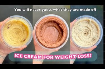 3 EPIC Ninja Creami Healthy Plant Based Recipes for Weight Loss | Using CRAZY Ingredients!