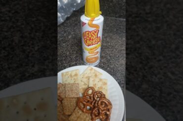 Easy Cheese WTH is This Stuff ? BRIT Eats USA Produce