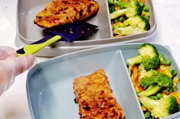 Meal prep salmon recipe|delicious and healthy food recipes| Healthy Salmon Meal Prep |Quick& Easy.
