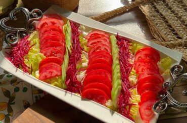 Healthy and amazing vegetable salad recipe ! Today I made this vegetable salad for my grandma