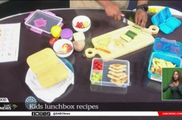 Quick and easy-to-make lunchbox meals for children