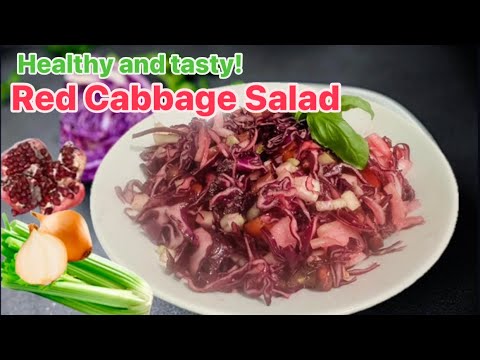The secret to a refreshing Red Cabbage Salad | Healthy recipe The secret to a refreshing Red Cabbage Salad | Healthy recipe
