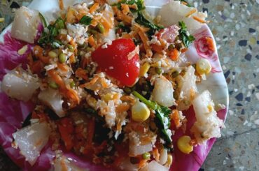 #Healthy salad / healthy food / weight loss food/ Easy simple recipes/  Vegtables salad recipe!!