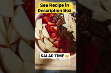 Easy Strawberry Fields Salad Recipe @OlivePressNews