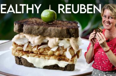 The Healthy Plant-Based Reuben Sandwich You've Been Waiting For!