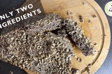BREAD WITH ONLY TWO INGREDIENTS | Healthy bread