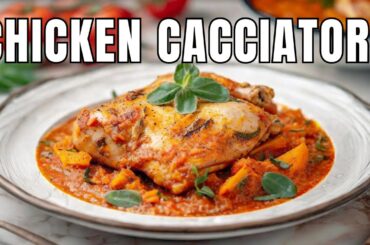 This Chicken Cacciatore Recipe Feels Like Cheating #recipes #cooking #chickenrecipe