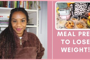 HEALTHY MEAL PREP FOR WORK, WEIGHT LOSS EDITION | HIGH PROTEIN LOW CALORIE MEALS