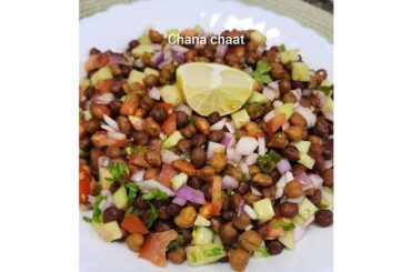 High Protein Chana Chaat | Chana Salad | Healthy Snacks | Quick Recipe @mushaba2012life #channel