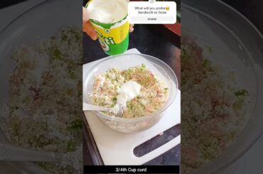 No bread Rawa #Sandwich | #indianfood #healthyfood #quickrecipe #viralfood