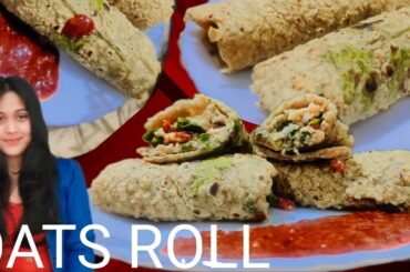 Oats vegetable Rolls | Dinner Recipe | Quick Dinner Recipe | Healthy Dinner Recipe