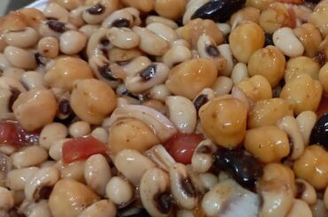 Chana Chat Salad Recipe || Healthy Protein Salad For Weight Loss || Chick pea Salad Recipe ||