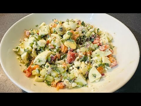 Cottage Cheese Egg Salad Recipe || Healthy and tasty salad recipe. Cottage Cheese Egg Salad Recipe || Healthy and tasty salad recipe.