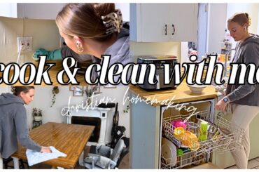 Grateful to be a Homemaker // Healthy Recipes and Kitchen Reset