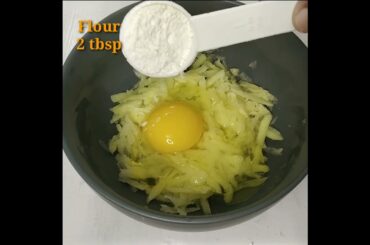 Only 1Potato & 1Egg!! Simple & Perfect healthy recipe for breakfast||Potato Egg Recipe #shorts