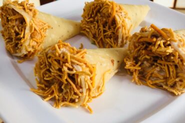 Ramzan Special Iftar Recipe | Unique Snacks | Mince Mayo cone Recipe
