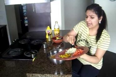 Soya bean salad, healthy salad recipe, salad recipe Indian