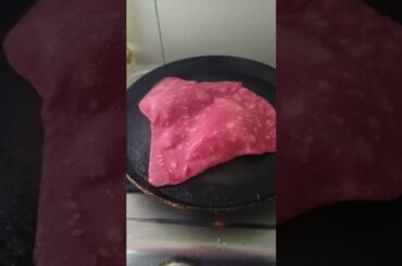 Beetroot chapathi, healthy breakfast recipe#shortsfeed