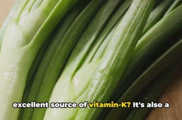 Health benefits of Celery.