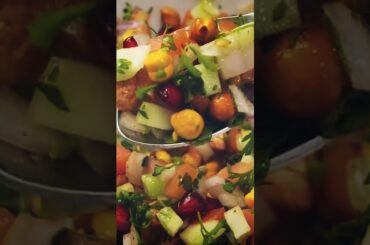 High Protein Salad! without fire! #snacks #recipe #easy #food #tasty #2min #healthy @Aarokyam