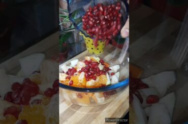 Quick and Easy Fruit salad recipe || Healthy fruit salad #shorts#youtubeshorts #viral #food