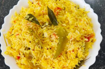 moong dal rice(hesarubele rice) Recipe//Easy Tiffen Box Recipe// healthy food Recipe