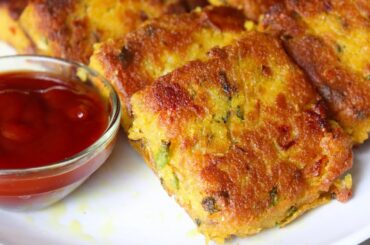 Suji besan ka naye tarike ka bina tala hua nasta | instant breakfast recipe | #shorts