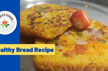 Healthy Bread Recipe / Tea Time Bread Snacks / Easy to make at home. #teatimesnacks #healthysnacks